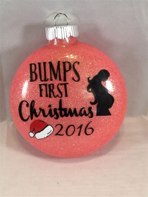 Items Similar To Bumps First Christmas Ornament Baby Bump Pregnancy