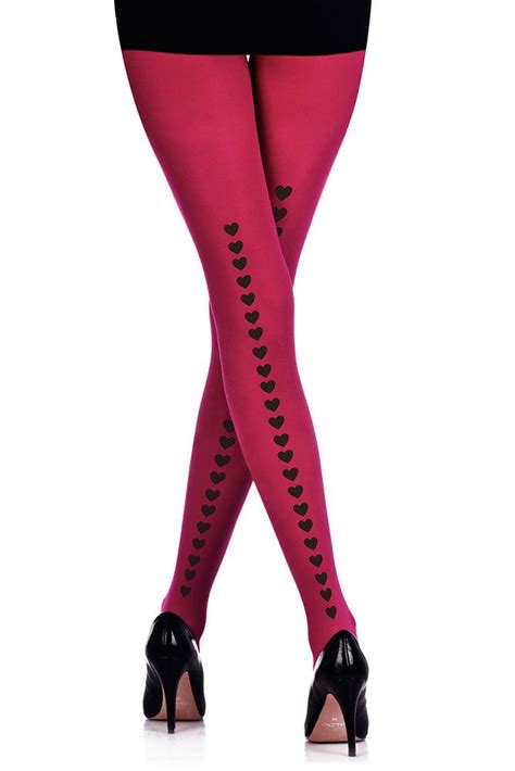 the 15 best sheer black tights that won t rip in 2023 pink tights heart tights printed tights