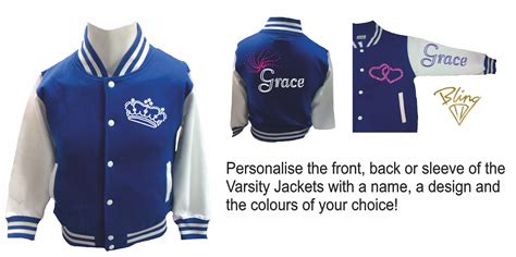 New Varsity Style Jackets Choose Your Sizecolour The Text And The