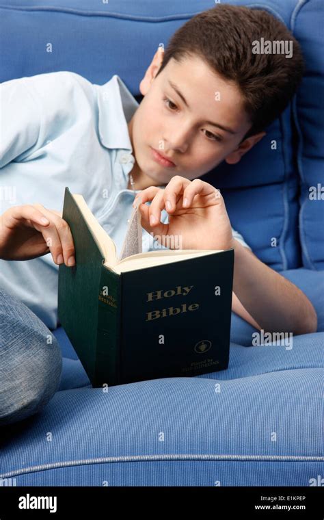 Child Reading Bible Hi Res Stock Photography And Images Alamy