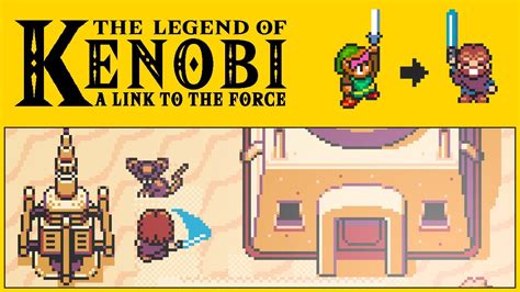 ‘obi Wan Kenobi As A Zelda Game Pixel Art Mockup Youtube