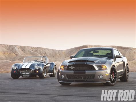 2011 Ford Mustang Shelby Gt500 Super Snake Vs 427 Cobra Shootout The