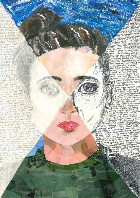 Beaudesert Art Year 7 Mixed Media Self Portraits