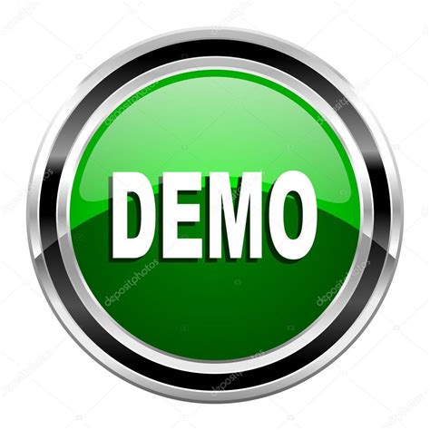 Demo Icon — Stock Photo © Alexwhite 29636563