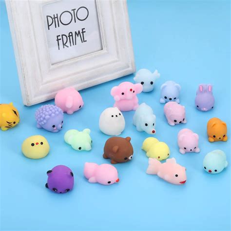 Kingyao Squishies Squishy Toy 24pcs Party Favors For Kids Mochi Squishy
