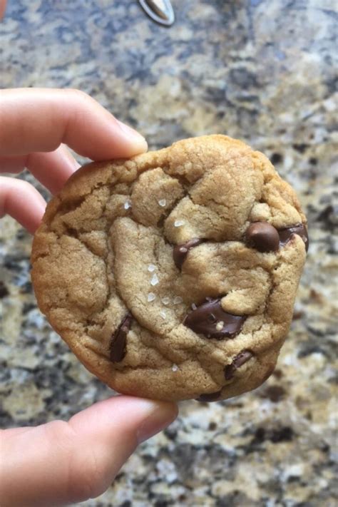 Brown Butter Chocolate Chip Cookie With Sea Salt Baking