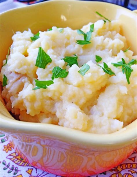 Roasted Garlic Cauliflower Mashed Potatoes Lazy Girl Dinners