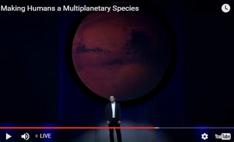 Watch Elon Musk Unveils Detailed Plan For Spacex To Colonize Mars Cdn