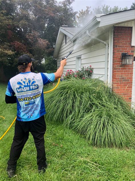 Wash Pro Exterior Cleaning Power Washing St Louis Mo