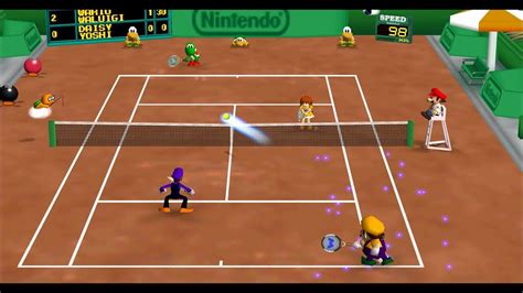 mario tennis n64 star tournament doubles all cups 2 player netplay youtube