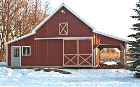 41 Small Barn Designs Forty One Optional Layouts Complete Etsy