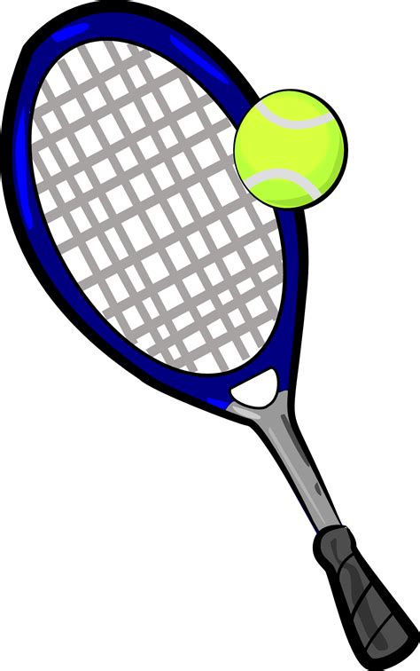 Tennis Raket Cartoon Clipart Best