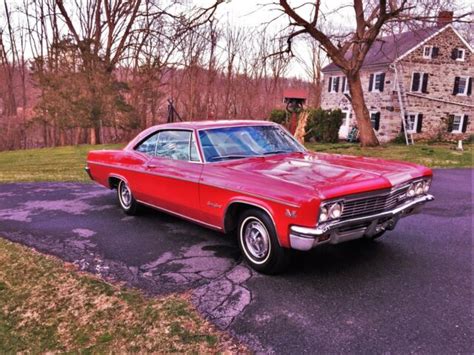 1966 Chevrolet Impala Real Ss 396 Matching S 2 Door 3 Speed On The