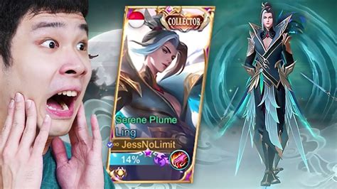 Review Skin Ling Collector Kualitas Rp5000000 Mobile Legends Youtube