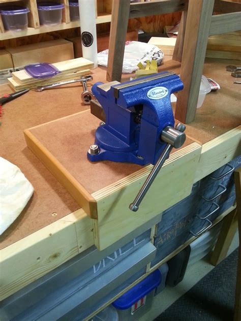 Workbench Vise And Mount Workbench Vise Woodworking Workbench Workbench