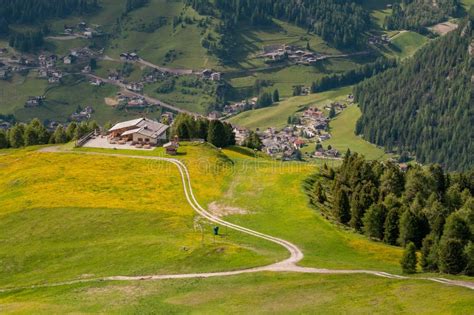 Villages At Dolomites Italy Stock Image Image Of Scenery Alpine