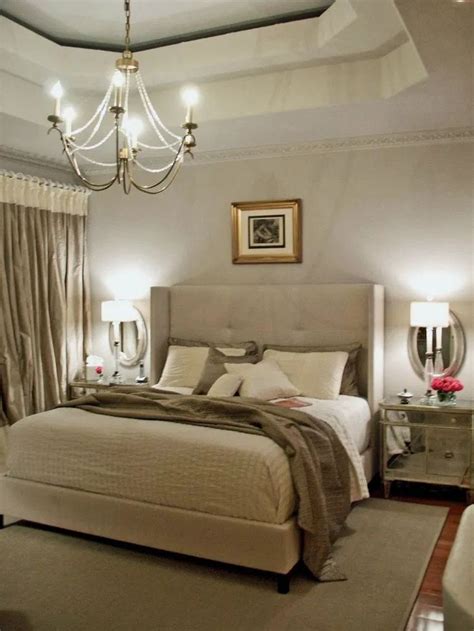 34 Gorgeous Monochromatic Grey Luxury Bedroom In 2020 Neutral Bedroom