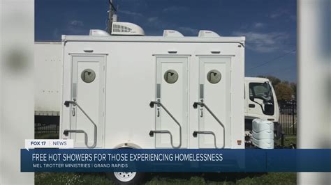 New Mobile Shower Unit Providing Dignity To People Experiencing