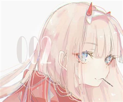 Anime Zero Two And Darling In The Frankxx Image Darling In The