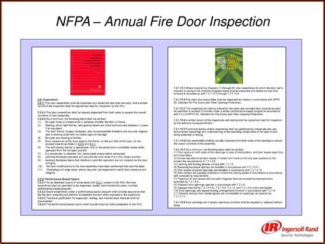 Nfpa 80 Annual Fire Door Inspection Form Form Resume