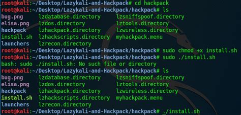 How To Install LazyKali And HackPack Script In Kali Linux
