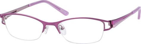 Purple Womens Stylish Rectangular Eyeglasses 6940 Zenni Optical Eyeglasses