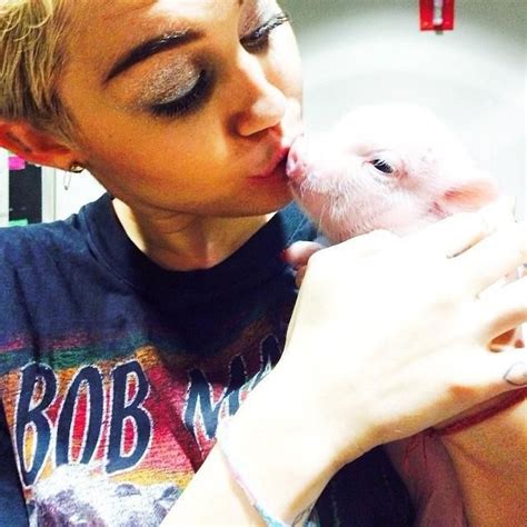 21 Adorable Pets And The Celebrities Who Love Them Miley Cyrus Miley