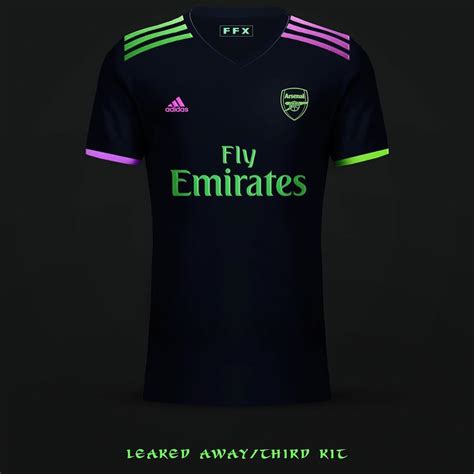 Willst du das trikot bedrucken? Adidas Arsenal 20-21 Ausweichtrikot-Konzept auf Grundlage ...