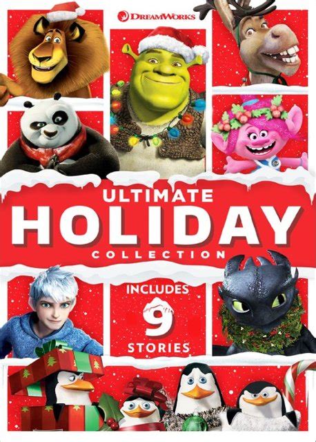 Dreamworks Ultimate Holiday Collection Dvd Best Buy