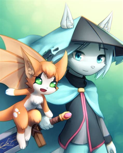 Dust And Fidget Dust An Elysian Tail Know Your Meme