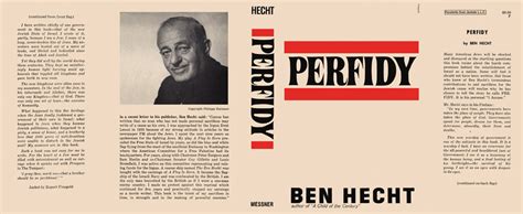 Perfidy Ben Hecht