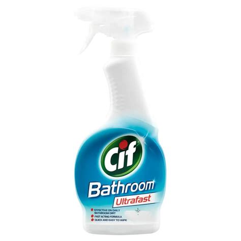 Cif Bathroom Ultrafast Spray 450ml Online Household