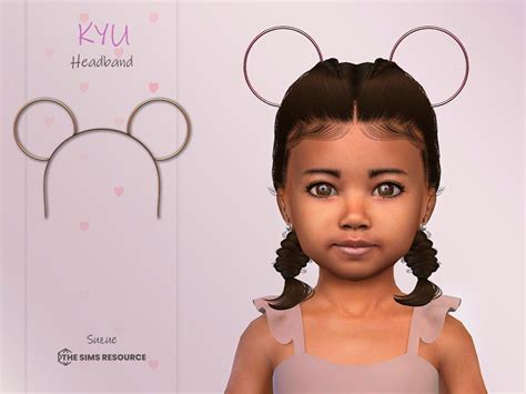 The Sims Resource Kyu Headband Toddler