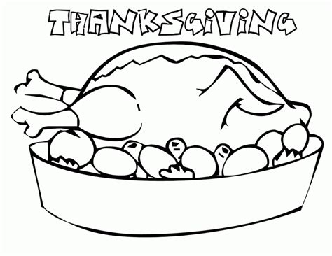 Print out a few pages for kids to color, and have them imagine what kind of pie they're making as they do. Free Printable Thanksgiving Coloring Pages For Kids