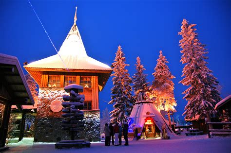 Lets Travel The World Santa Claus Village In Rovaniemi Finland