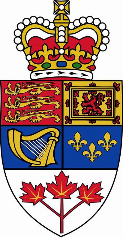 Canada Arms Royal Shield Pledge Allegiance Queen