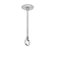 Attach the wall and ceiling bracket to the anchors with the mounting hardware provided. Bradley 9522-060000: Ceiling Mount Shower Curtain Rod $29 ...
