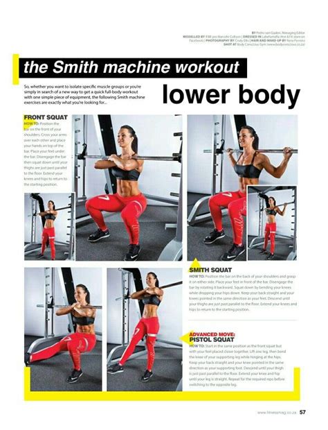 15 Min Smith Machine Lower Body Workout Just Simple Step Workout Plan