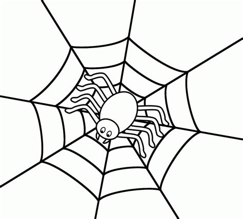 Spider Web Tracing One Halloween Worksheets Free Printable Free