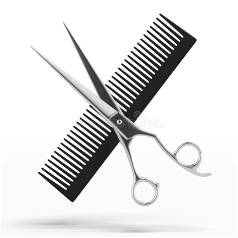 Scissors And Comb Stock Photography Image 32485552