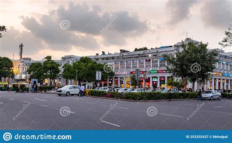 Connaught Place New Delhi India Editorial Photography Image Of
