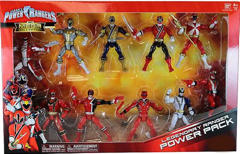 Power Rangers The Mega Collection Legendary Ranger Power Pack Exclusive