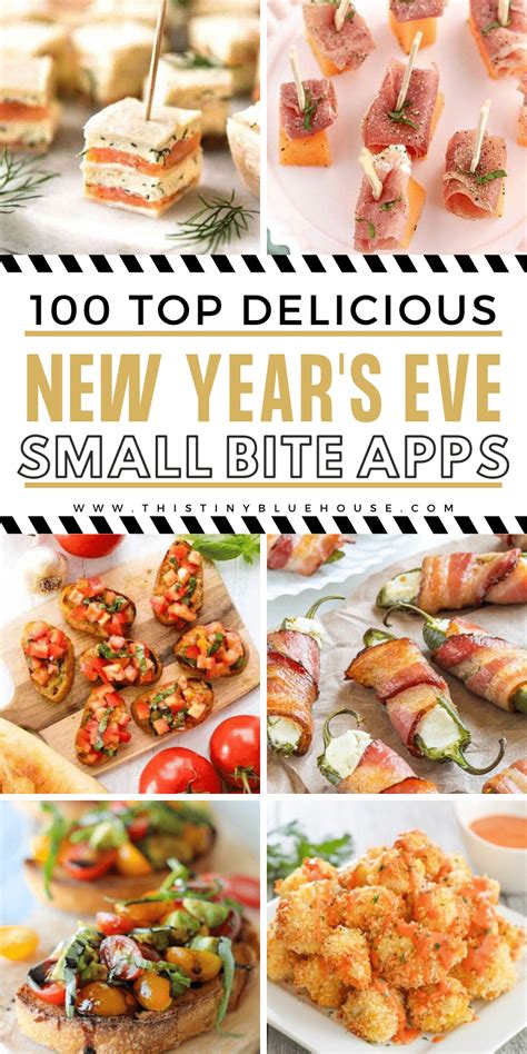 100 Top Easy Bite Sized Nye Appetizer Ideas This Tiny Blue House