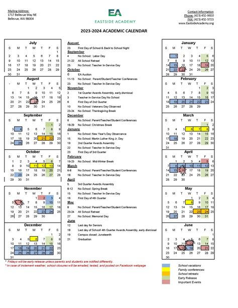 Bellevue Schools Calendar 2024 Clary Devinne