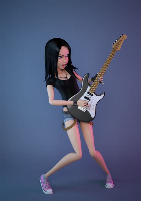 Rock Girl By Georges88 On Deviantart