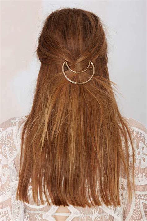 Hairstyles with clips for long hair. Astrological Hair Clips : Hair Clip