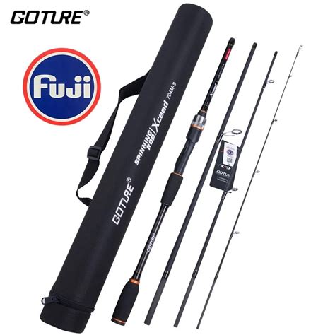 Goture Xceed Section Spinning Casting Fuji Fishing Rod Ft Ft G