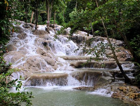 Dunns River Falls Ocho Rios Jamaica Oneloveja January2014 Places
