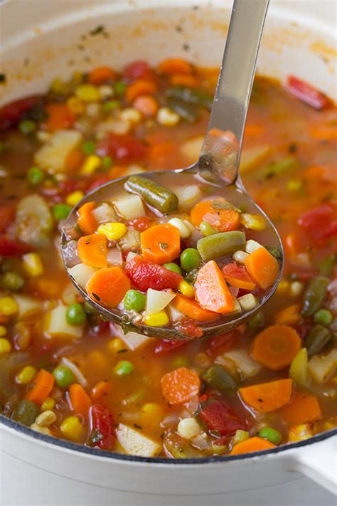 Easy Vegetable Soup Recipe