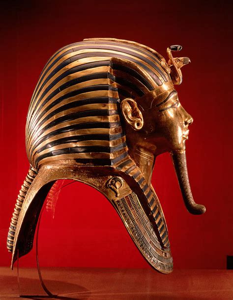 Tutankhamun Death Mask Photograph By Brian Brake Fine Art America